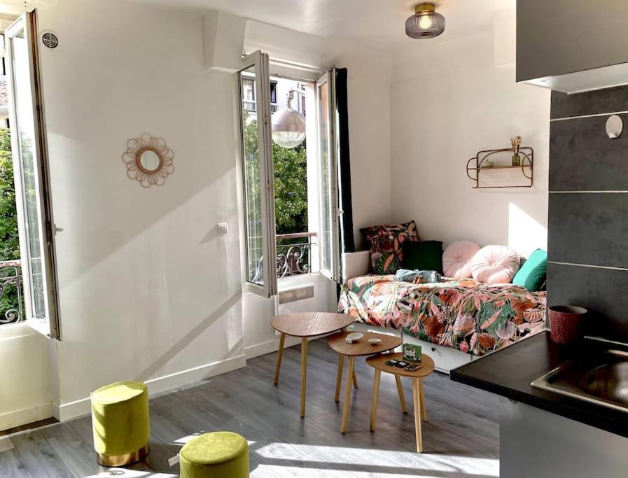 Charming Bright Sunny Studio Near Canal St Martin 巴黎 外观 照片